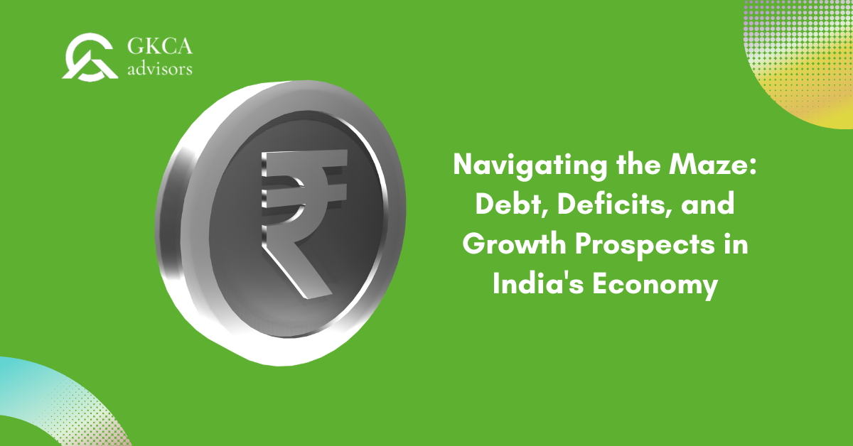 Navigating the Maze: Debt, Deficits, and Growth Prospects in India's Economy